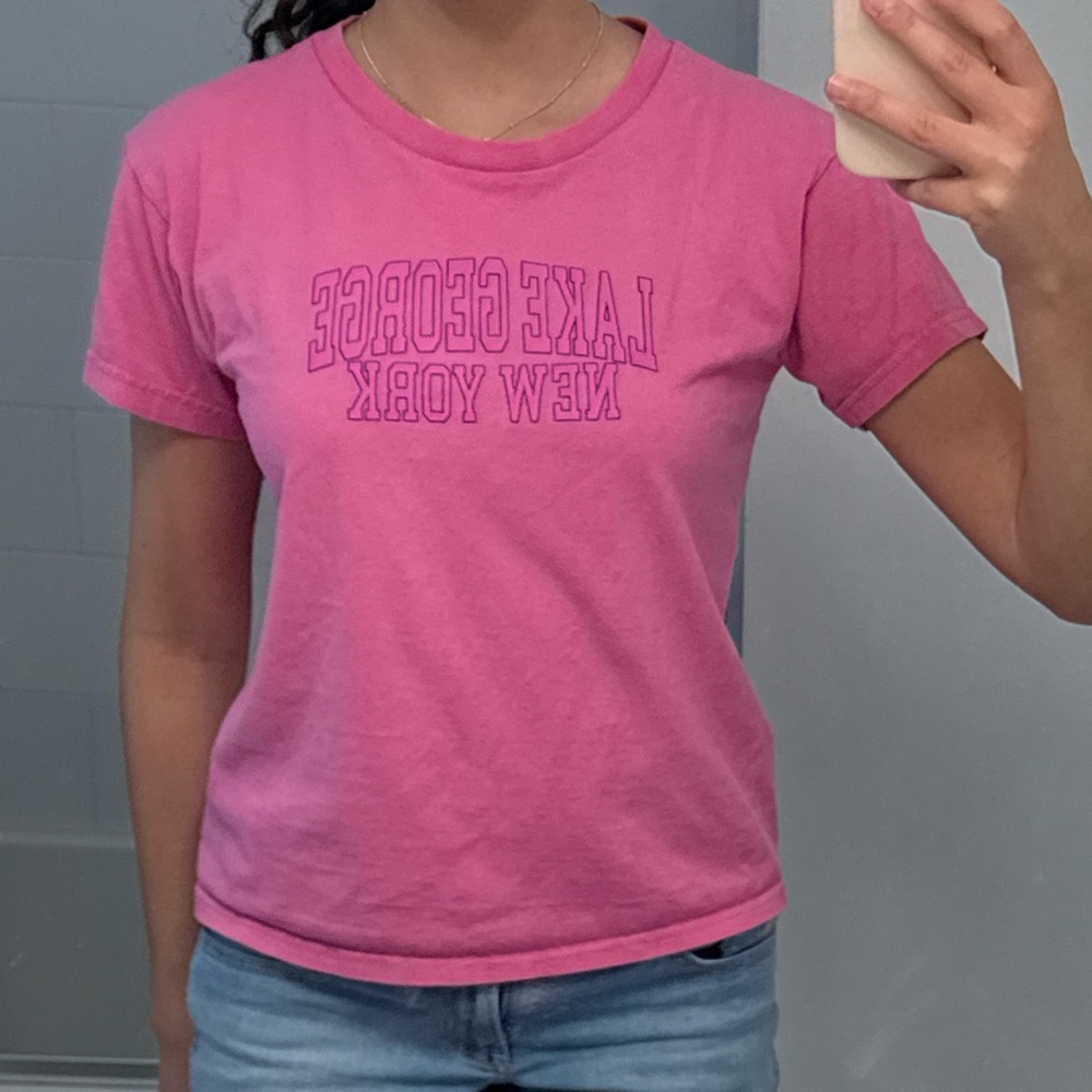 Pink Graphic Tee